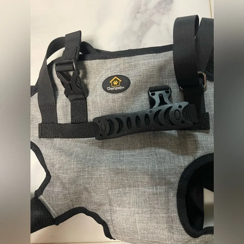 Own Pets harness gray‎ and black for large dogs